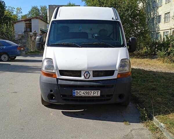 Білий Рено Мастєр, об'ємом двигуна 2.46 л та пробігом 646 тис. км за 6300 $, фото 1 на Automoto.ua