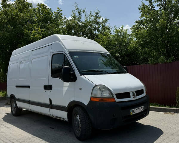 Белый Рено Мастер, объемом двигателя 2.5 л и пробегом 519 тыс. км за 6200 $, фото 1 на Automoto.ua