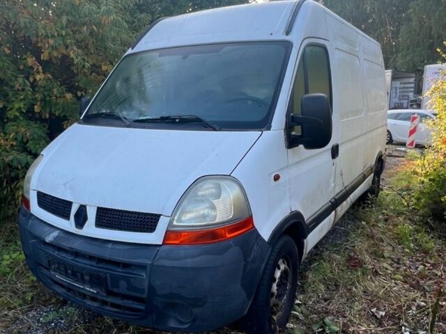 Белый Рено Мастер, объемом двигателя 2.5 л и пробегом 250 тыс. км за 2300 $, фото 1 на Automoto.ua