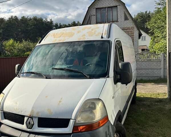Белый Рено Мастер, объемом двигателя 2.5 л и пробегом 466 тыс. км за 4900 $, фото 1 на Automoto.ua