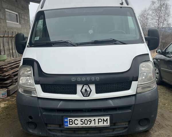 Білий Рено Мастєр, об'ємом двигуна 2.5 л та пробігом 385 тис. км за 6300 $, фото 1 на Automoto.ua