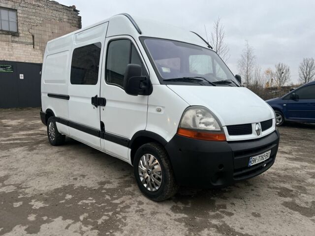 Белый Рено Мастер, объемом двигателя 2.5 л и пробегом 378 тыс. км за 6999 $, фото 1 на Automoto.ua