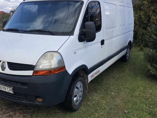 Белый Рено Мастер, объемом двигателя 2.5 л и пробегом 469 тыс. км за 6800 $, фото 1 на Automoto.ua