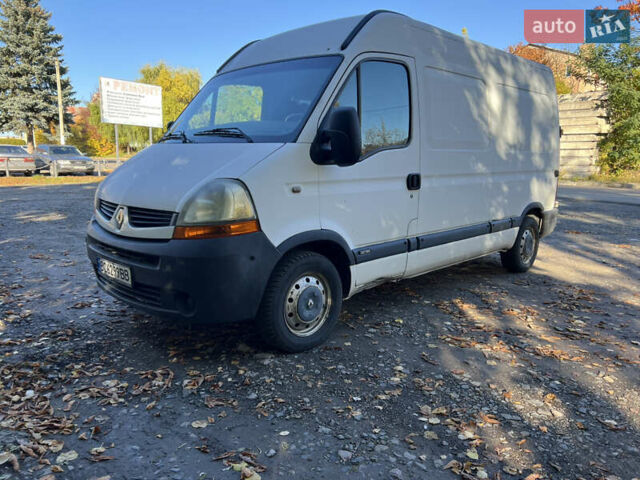 Білий Рено Мастєр, об'ємом двигуна 2.5 л та пробігом 310 тис. км за 6800 $, фото 1 на Automoto.ua