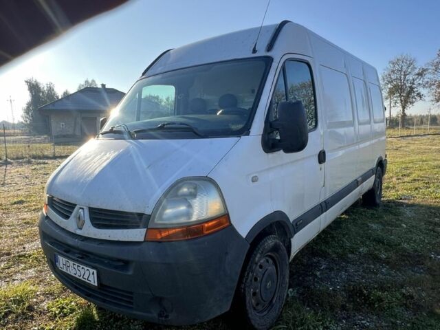 Білий Рено Мастєр, об'ємом двигуна 2.5 л та пробігом 350 тис. км за 4078 $, фото 1 на Automoto.ua