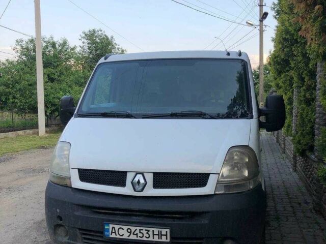 Білий Рено Мастєр, об'ємом двигуна 2.5 л та пробігом 480 тис. км за 6000 $, фото 1 на Automoto.ua