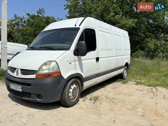 Білий Рено Мастєр, об'ємом двигуна 2.5 л та пробігом 290 тис. км за 7300 $, фото 1 на Automoto.ua