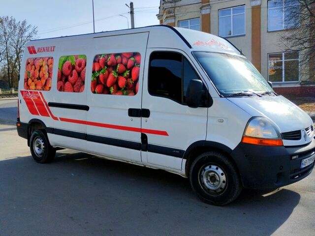 Білий Рено Мастєр, об'ємом двигуна 2.5 л та пробігом 600 тис. км за 9555 $, фото 1 на Automoto.ua