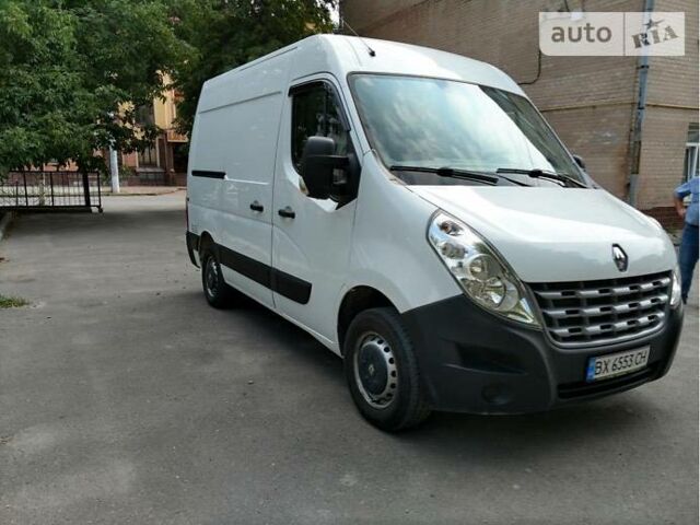Рено Мастєр 2014 у Каменце-Подольском на Automoto.ua Білий Рено Мастєр, об'ємом двигуна 2.3 л та пробігом 121 тис. км за 11400 $, фото 1 на Automoto.ua