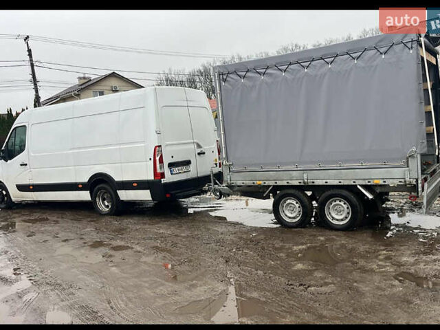 Білий Рено Мастєр, об'ємом двигуна 2.3 л та пробігом 270 тис. км за 16300 $, фото 1 на Automoto.ua