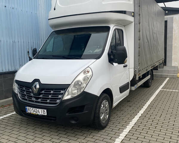 Білий Рено Мастєр, об'ємом двигуна 2.3 л та пробігом 3 тис. км за 16200 $, фото 1 на Automoto.ua