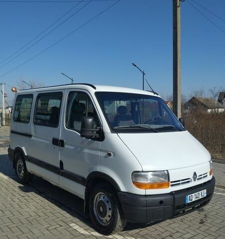 Білий Рено Мастєр, об'ємом двигуна 2.2 л та пробігом 224 тис. км за 3000 $, фото 1 на Automoto.ua