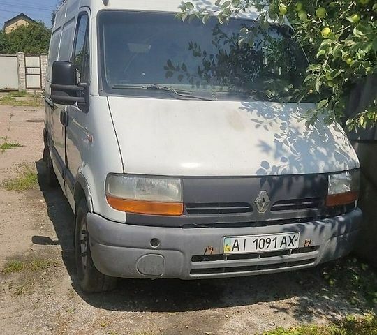 Белый Рено Мастер, объемом двигателя 2.8 л и пробегом 70 тыс. км за 3000 $, фото 1 на Automoto.ua