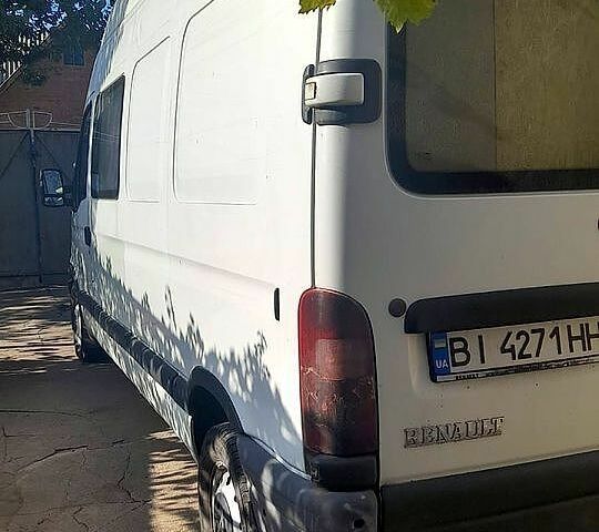 Білий Рено Мастєр, об'ємом двигуна 2.5 л та пробігом 565 тис. км за 7500 $, фото 1 на Automoto.ua