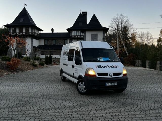 Білий Рено Мастєр, об'ємом двигуна 2.5 л та пробігом 425 тис. км за 5800 $, фото 1 на Automoto.ua