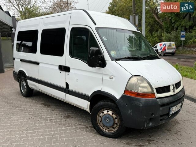 Белый Рено Мастер, объемом двигателя 2.46 л и пробегом 400 тыс. км за 4599 $, фото 1 на Automoto.ua