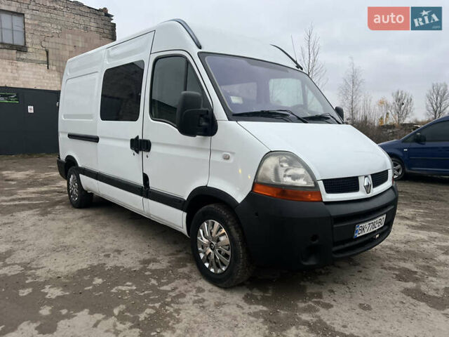 Білий Рено Мастєр, об'ємом двигуна 2.5 л та пробігом 378 тис. км за 6999 $, фото 1 на Automoto.ua
