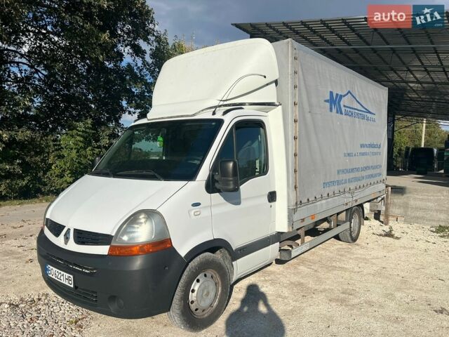 Білий Рено Мастєр, об'ємом двигуна 2.5 л та пробігом 450 тис. км за 9000 $, фото 1 на Automoto.ua
