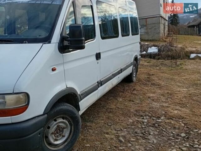 Белый Рено Мастер, объемом двигателя 2.8 л и пробегом 420 тыс. км за 4500 $, фото 1 на Automoto.ua