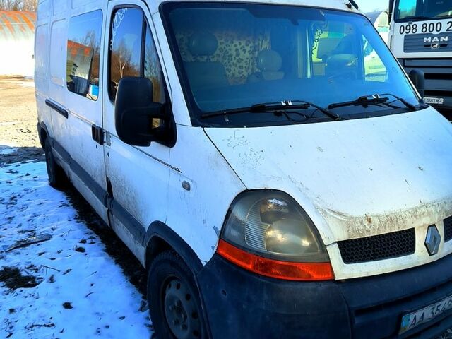 Білий Рено Мастєр, об'ємом двигуна 2.5 л та пробігом 330 тис. км за 4600 $, фото 1 на Automoto.ua