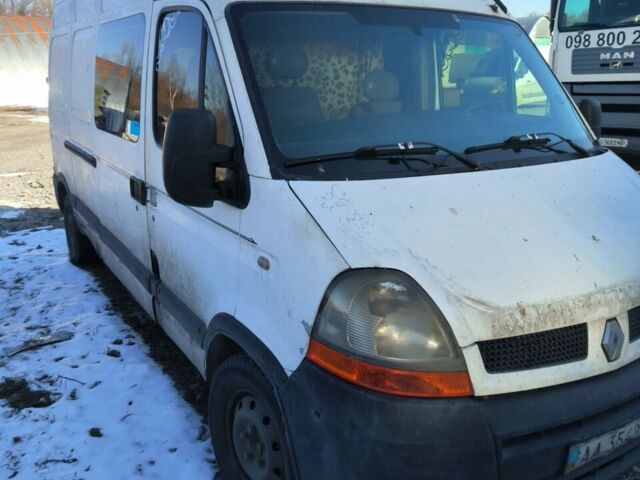 Белый Рено Мастер, объемом двигателя 2.5 л и пробегом 3 тыс. км за 4200 $, фото 1 на Automoto.ua