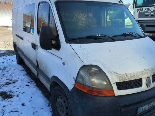 Білий Рено Мастєр, об'ємом двигуна 2.5 л та пробігом 3 тис. км за 4200 $, фото 1 на Automoto.ua