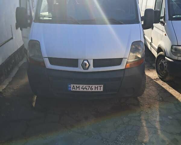 Білий Рено Мастєр, об'ємом двигуна 2.46 л та пробігом 386 тис. км за 5600 $, фото 1 на Automoto.ua