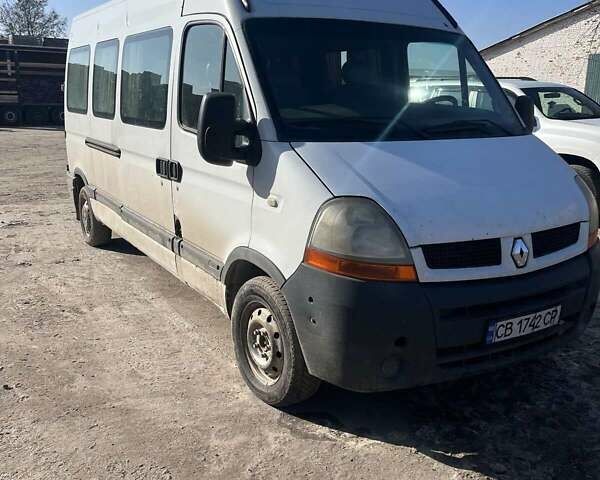 Белый Рено Мастер, объемом двигателя 2.5 л и пробегом 200 тыс. км за 8000 $, фото 1 на Automoto.ua