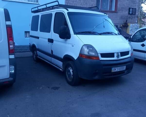 Белый Рено Мастер, объемом двигателя 2.5 л и пробегом 5 тыс. км за 7000 $, фото 1 на Automoto.ua