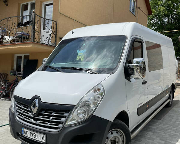 Білий Рено Мастєр, об'ємом двигуна 2.3 л та пробігом 230 тис. км за 13950 $, фото 1 на Automoto.ua
