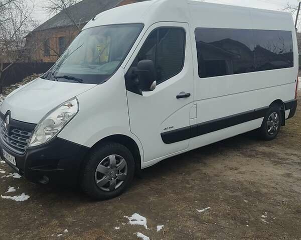 Білий Рено Мастєр, об'ємом двигуна 2.3 л та пробігом 367 тис. км за 17200 $, фото 1 на Automoto.ua