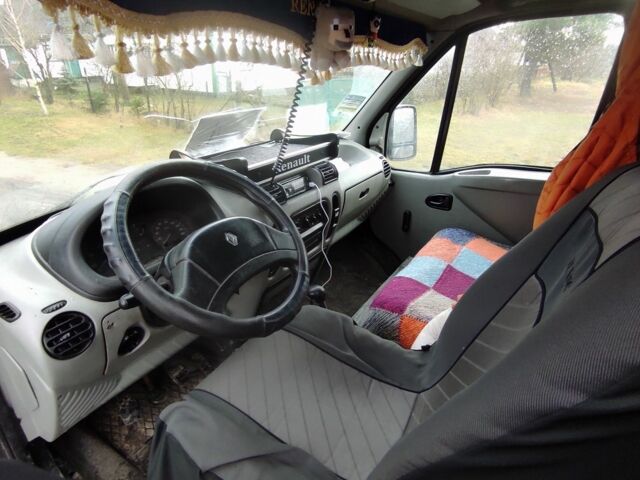 Чорний Рено Мастєр, об'ємом двигуна 2.5 л та пробігом 450 тис. км за 4500 $, фото 1 на Automoto.ua