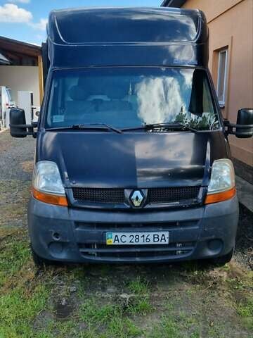 Черный Рено Мастер, объемом двигателя 3 л и пробегом 435 тыс. км за 10000 $, фото 1 на Automoto.ua