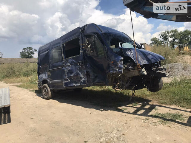 Синій Рено Мастер вант.-пас., об'ємом двигуна 2.5 л та пробігом 250 тис. км за 2200 $, фото 1 на Automoto.ua