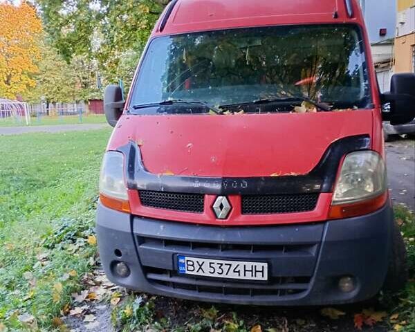 Червоний Рено Мастєр, об'ємом двигуна 2.95 л та пробігом 500 тис. км за 5500 $, фото 1 на Automoto.ua