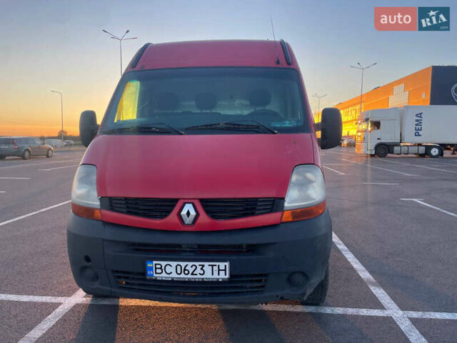 Красный Рено Мастер, объемом двигателя 2.46 л и пробегом 480 тыс. км за 5400 $, фото 1 на Automoto.ua