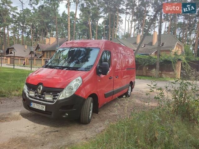 Красный Рено Мастер, объемом двигателя 2.3 л и пробегом 481 тыс. км за 11400 $, фото 1 на Automoto.ua