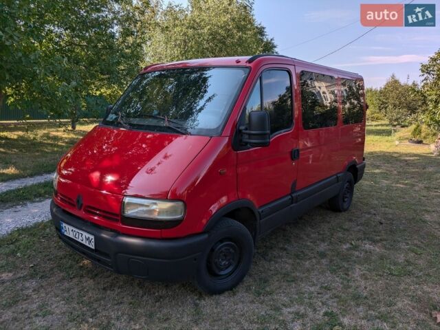 Красный Рено Мастер, объемом двигателя 2.79 л и пробегом 371 тыс. км за 3950 $, фото 1 на Automoto.ua