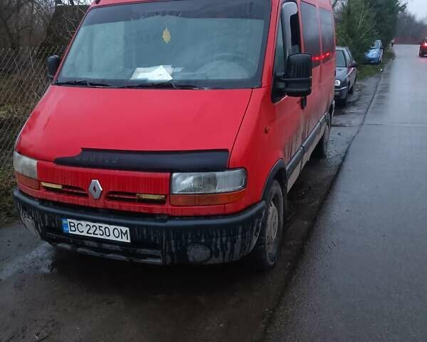 Красный Рено Мастер, объемом двигателя 2.19 л и пробегом 400 тыс. км за 4500 $, фото 1 на Automoto.ua
