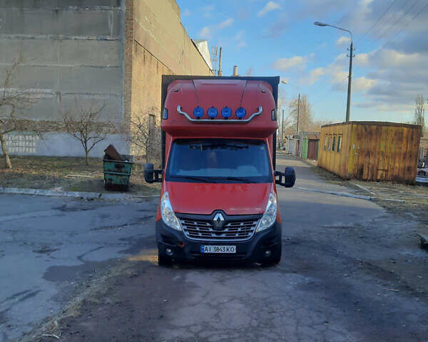 Красный Рено Мастер, объемом двигателя 2.3 л и пробегом 284 тыс. км за 14900 $, фото 1 на Automoto.ua