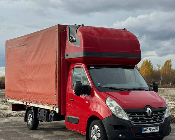 Червоний Рено Мастєр, об'ємом двигуна 2.3 л та пробігом 653 тис. км за 13200 $, фото 1 на Automoto.ua