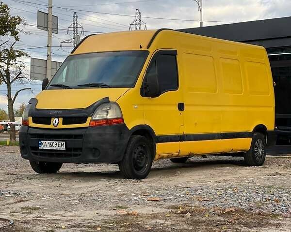 Жовтий Рено Мастєр, об'ємом двигуна 2.46 л та пробігом 526 тис. км за 5200 $, фото 1 на Automoto.ua