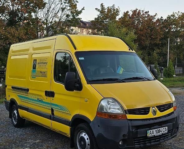Жовтий Рено Мастєр, об'ємом двигуна 2.5 л та пробігом 392 тис. км за 9000 $, фото 1 на Automoto.ua