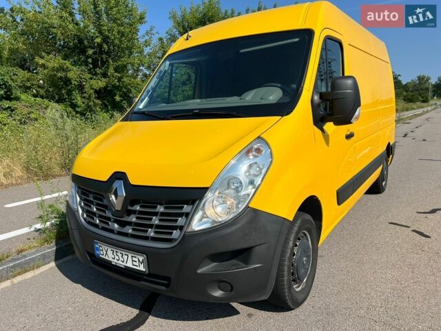Желтый Рено Мастер, объемом двигателя 2.5 л и пробегом 352 тыс. км за 13500 $, фото 1 на Automoto.ua