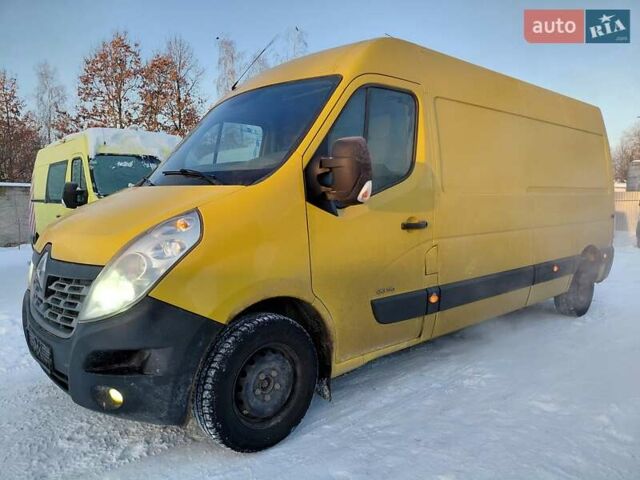 Жовтий Рено Мастєр, об'ємом двигуна 2.3 л та пробігом 400 тис. км за 14200 $, фото 1 на Automoto.ua
