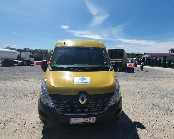 Желтый Рено Мастер, объемом двигателя 2.3 л и пробегом 152 тыс. км за 15500 $, фото 1 на Automoto.ua