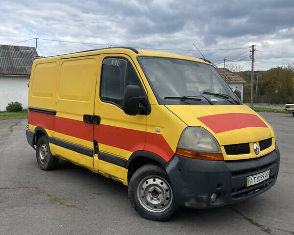 Желтый Рено Мастер, объемом двигателя 2.5 л и пробегом 250 тыс. км за 3750 $, фото 1 на Automoto.ua