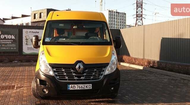 Желтый Рено Мастер, объемом двигателя 2.3 л и пробегом 240 тыс. км за 15500 $, фото 1 на Automoto.ua