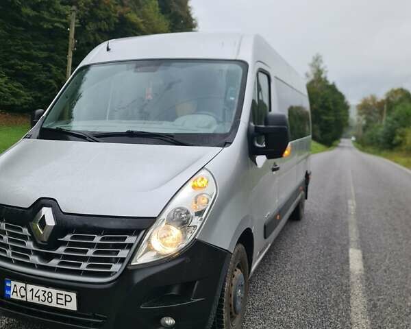 Сірий Рено Мастєр, об'ємом двигуна 2.3 л та пробігом 475 тис. км за 14800 $, фото 1 на Automoto.ua