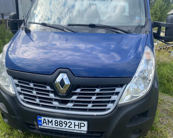 Синий Рено Мастер, объемом двигателя 2.3 л и пробегом 431 тыс. км за 18930 $, фото 1 на Automoto.ua